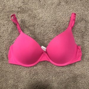 VS Pink Bright Pink Wear Everywhere Push Up Bra